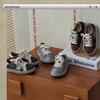 Zapatos sucios Xshx Starlight | Zapatillas funcionales de velcro a la moda estilo celebridad, retro de otoño, con brillo, para niños y niñas