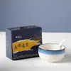 Os líderes agradecem pelo seu simples conjunto de tigela e colher de cerâmica atividades comerciais na loja presente de boas-vindas presente de check-in compra em grupo atacado