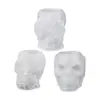 Cubiertas de Oreja, Cubiertas de Ojos, Cubiertas de Boca, Portalápices de Calavera, Caja de Almacenamiento, Adorno de Yeso de Halloween, Molde de Silicona para Bricolaje de Resina