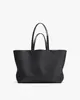 Bolsa de Ombro Feminina de Couro Genuíno Estilo Europeu e Americano Personalizada, Bolsa Tote de Couro Portátil de Grande Capacidade, Bolsa Transversal, Bolsa de Mão de Fábrica