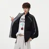 Nuevo producto de primavera y otoño: Chaqueta patchwork con cuello alto para hombre y mujer, marca de moda, prenda exterior dopamina elegante y versátil para adolescentes