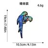 Fornecimento Transfronteiriço de Patches de Bordados de Animais com Lantejoulas, Patches de Flamingo e Papagaio, Acessórios para Roupas, Patches de Patch, Grandes Quantidades em Estoque