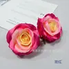 Flores Artificiales Falsas, Flores de Rosa de Mil Capas, Pared de Flores para Fondo de Boda, Arreglo de Pasillo, Suministro Transfronterizo de Flores de Rosa de Seda