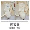 Calcetines de Terciopelo Australiano con Bordado de Lazo para Mujer Otoño e Invierno con Forro Polar Calcetines Gruesos Cálidos para Dormir Calcetines Lindos Suaves Cerosos de Piel para Mujer