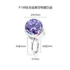 Joias para Piercing em Liga de Titânio F136 com Zircônia e Diamantes Coloridos, Acessórios Personalizados da Moda Super Brilhantes para Hélice da Orelha com Argola, Atacado