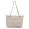 Bolsa Feminina Texturizada Estilo Ins 2024 Verão Nova Bolsa Tote de Grande Capacidade Bolsa Transversal de Ombro Único Estilosa para o Dia a Dia