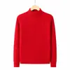 Suéter de Forro Polar para Hombre Otoño 2026, Suéter Básico de Cuello Redondo para Hombre de Mediana Edad, Suéter de Invierno, Prendas de Punto Casual de Negocios, Color Sólido