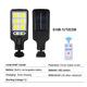 Luz de Calle Solar para Exteriores con Inducción de Cuerpo Humano Luz de Calle Luz de Pared con Inducción para Patio Iluminación Rural Luz de Calle Solar Pequeña