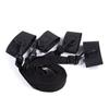 Accesorios Eróticos para Adultos al Por Mayor para Parejas Cama Flirteo Correas de Nailon Negras Ataduras Cama Accesorios para Atar