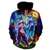 Productos Transfronterizos Serie Qlzwk Sudadera con Capucha Deportiva Impresión Digital 3D Periféricos de Anime Cosplay