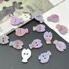 Botones coloridos pequeños de peces, mariposas, monedas, nubes, estrellas, triángulos, de dos agujeros irregulares y color degradado para ropa de niños y mujeres DIY