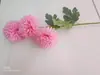 Dragón y fénix estilo europeo acuarela bola crisantemo doble color hortensia flor de seda flor artificial decoración del hogar decoración de boda simulación de hortensia
