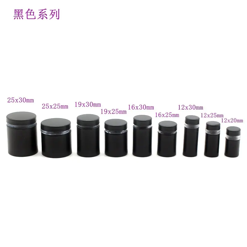 黑色金色广告螺丝04