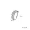 Anillo Exquisito Super Brillante de Circonita para Niñas, Lujo Accesible y Anillo de Apertura Ajustable de Gama Alta, Baño de Oro Real Simple