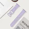 Nuevo Modelo Adecuado para Apple Iwatch10/9/8/7 Silicona Grabada Modelo Paraíso en Relieve/Modelo Castillo Correa de Reloj de Silicona