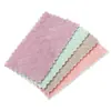 Trapo de Dos Colores, Paño de Cocina Espeso de Doble Cara de Terciopelo Coral, Paño de Limpieza Doméstica para Cocina, Toalla para Lavar Platos, Trapo Absorbente para Lavar Platos