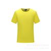 Camiseta holgada de verano de la marca Tide, de algodón blanco, de 200 g, con cuello redondo y manga corta, para hombre y mujer, con estampado de lunares en blanco.
