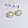 Pendientes de Perla Roja Grandes Minimalistas de Lujo Ligero de Moda, Tachuelas Únicas y Elegantes, Joyería para Orejas de Buena Suerte para Año Nuevo