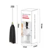 Espumador de Leche Eléctrico, Espumador de Leche Inalámbrico, Espumador de Leche para Café, Mini Mezclador Pequeño