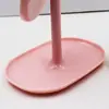 Espejo de Escritorio de Plástico Giratorio 360 Grados de un Lado Ovalado 1866 para Belleza y Maquillaje