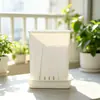 Maceta modelo nuevo engrosada, maceta con control de raíces para balcón interior y exterior, alta, transpirable, cuadrada, plástico de resina, hecha a medida para plantas de rosas