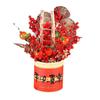 Ping An Feliz Véspera de Ano Novo Balde de Flores Buquê de flores fruta da fortuna Festival da Primavera sala de estar decoração festiva ornamentos diy produtos acabados