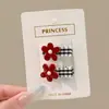 Pinzas para el pelo elegantes y exquisitas, nuevo modelo 2026, lindas pinzas BB coreanas, pinzas para flequillo, pasadores laterales de dopamina para mujer