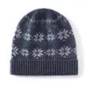 Gorro de Punto Jacquard Cachemir Retro Nuevo Otoño/Invierno 2026 para Hombres y Mujeres, Grueso y Cálido para Clima Frío