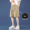 Shorts Masculino Verão Fino Gelo Seda Esportes Shorts Calças de Basquete Loose Casual All-match Respirável Calças Coreanas