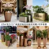 Jardineras de Hierro Forjado para Exteriores, Macetas Irregulares para Exteriores, Bancos de Plantación de Acero Inoxidable Terminados, Macetas Móviles Grandes para Árboles, Jardineras Municipales