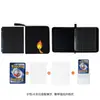 Páginas Interiores Transparentes Engrosadas 9 Bolsillos 3 Agujeros 3 Capas Carpeta Álbum de Tarjetas Álbum de Colección de Tarjetas de Juego Páginas Interiores Venta al por Mayor
