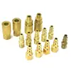 Acoplamiento de Conexión Rápida con Roscas Internas y Externas, Núcleo Macho de Enchufe Conector Estilo Americano 1/4 NPT, Juego de 14/6 Piezas para Exportación Transfronteriza