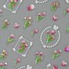 Redanco nuevo 5D relieve explosiones flor de tulipán concha luz pegatinas de uñas estéreo pegatinas de uñas He-1021