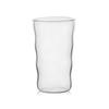 Venta al por mayor de fábrica, taza de una sola capa de onda, taza de café con leche helada de vidrio transparente de borosilicato alto, taza de jugo, taza de burbujas