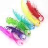 Enfeites de Pássaros de Pena Pássaro Falso Pena Real Pássaro Colorido Decoração de Pássaro de Espuma Enfeites Fofos Feitos à Mão Caixa de Presente de Companhia