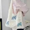 Bolsa de Ombro Única Vazada Tecida à Mão Feminina Transfronteiriça Nova Bolsa Tote Bolsa de Praia Grande Capacidade Bolsa de Mão Fashion