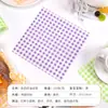 Papel Graso para Barbacoa 18*18cm Papel para Bandeja de Soufflé Papel para Envolver Sándwiches de Hamburguesa Horneado de Pastel