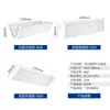 Lámpara LED antideslumbrante para sala de bádminton con rejilla de panal de 60 W, iluminación de sala para interiores, lámpara larga para sala de bádminton