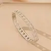Pulsera para Mujer Acero de Titanio Europea y Americana No se Desvanece Cobre Incrustado Circonio Pulsera Nicho Moda de Gama Alta Joyería al por Mayor Joyería de Mano
