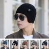 Chapéu Masculino Novo Outono e Inverno Engrossado Quente Malha Chapéu Cross-border Korean Ear Protection Hat Core-sfiado Fio Masculino Chapéu de lã Inverno