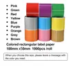 Para papel de etiqueta térmica da impressora D100, papel de etiqueta térmica adesiva