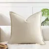 Capa de Almofada Decorativa Amazon com Fio de Laço, Lã de Carneiro Sintética, Borda Prensada, Capa para Cabeceira de Cama Almofada de Sofá, Atacado Transfronteiriço, Moderna e Simples