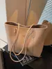 Bolsa tote casual simples de grande capacidade para mulheres, moda inverno 2026, para o trabalho, de ombro ou de mão para mulheres