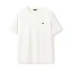 Cid Especializa-se em Camisetas Masculinas, Moda Verão de Alta Qualidade Resistente ao Desgaste Abelhinha Simples Versátil Esportiva Cor Lisa Manga Curta