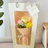 38 8 de Marzo Día Internacional de la Mujer Día de la Diosa Regalo para Novia Ramo Pequeño Rosa Flor Eterna Día de Graduación Girasol