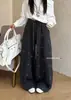 Calça Feminina de Outono Nova, Cintura Alta, Emagrecedora, de Caxemira com Detalhe de Strass, Calça Casual Solta da Moda com Cordão de Desenho