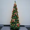 Árbol de Navidad Plegable y Extensible Set para el Hogar Decoraciones Navideñas Árbol Torre de PVC 1.8m Modelo Nuevo Exclusivamente para Ventas Transfronterizas