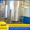 Tanque de armazenamento de vinho de milho de 10 toneladas de vinho de milho 304 tanque de armazenamento de óleo alimentar 500L tanque de armazenamento de refrigeração de leite em aço inoxidável