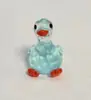 Pato Luminoso Fofo DIY Joias Micro Paisagem Decoração de Paisagismo Acessórios de Resina Enfeites de Mesa Carro Atacado