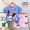 Pijama Infantil Roupa Infantil Modelo 2026 Pijama Infantil Casual Verão Estilo Coreano Manga Curta Shorts Fornecimento Direto da Fábrica